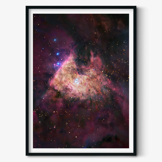 Robert Gendler: M42 Orion Nebula Core (Visible Light-Infrared Composite)