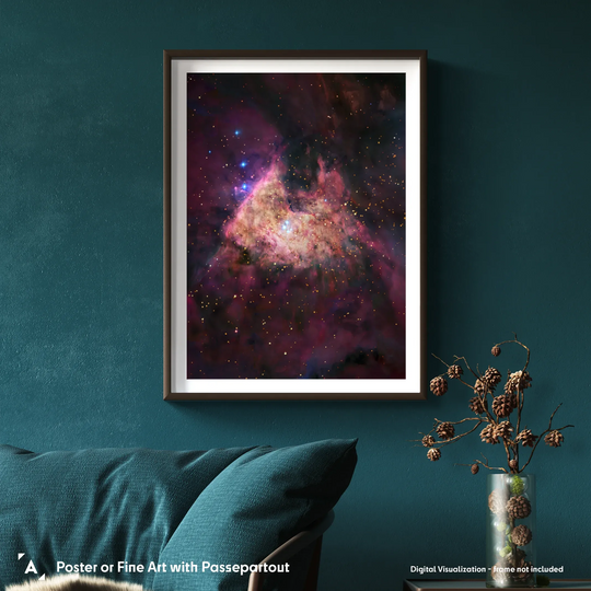 Robert Gendler: M42 Orion Nebula Core (Visible Light-Infrared Composite)