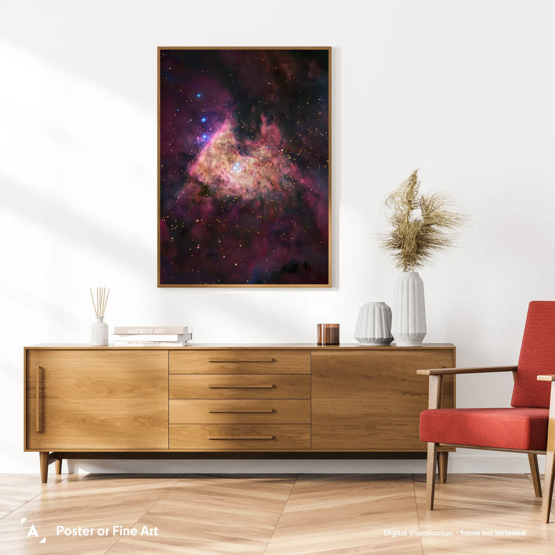 Robert Gendler: M42 Orion Nebula Core (Visible Light-Infrared Composite)