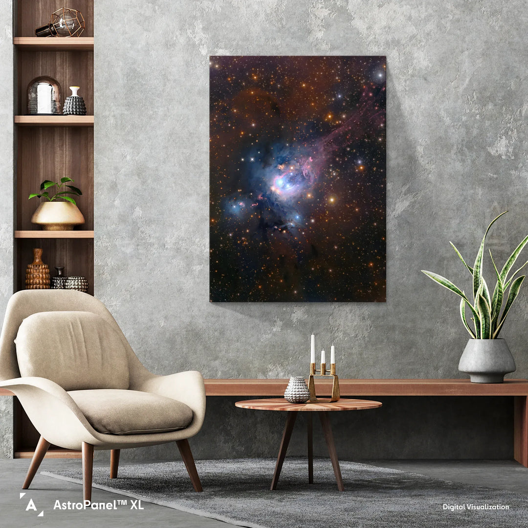 Robert Gendler: NGC 7129 in Cepheus Poster
