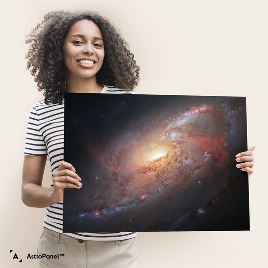 Robert Gendler: Spiral Galaxy in Canes Venatici (M106) Print