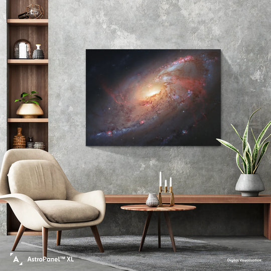 Robert Gendler: Spiral Galaxy in Canes Venatici (M106) Print