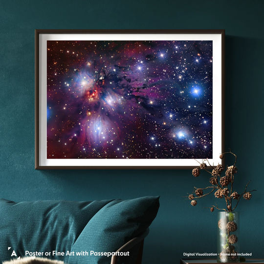 Robert Gendler: Stellar Nursery in Monoceros (NGC 2170) Poster