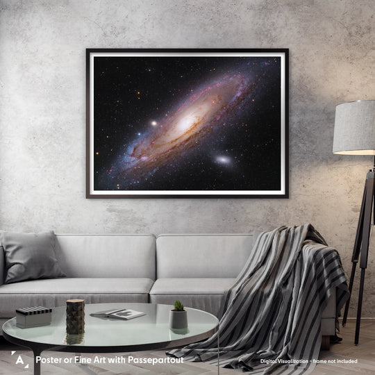 Robert Gendler: The Andromeda Galaxy (M31) Poster