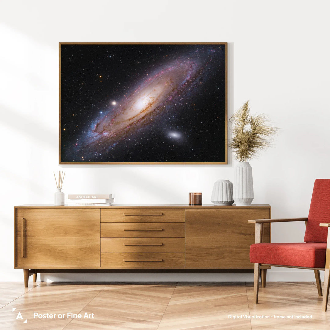 Robert Gendler: The Andromeda Galaxy (M31) Poster