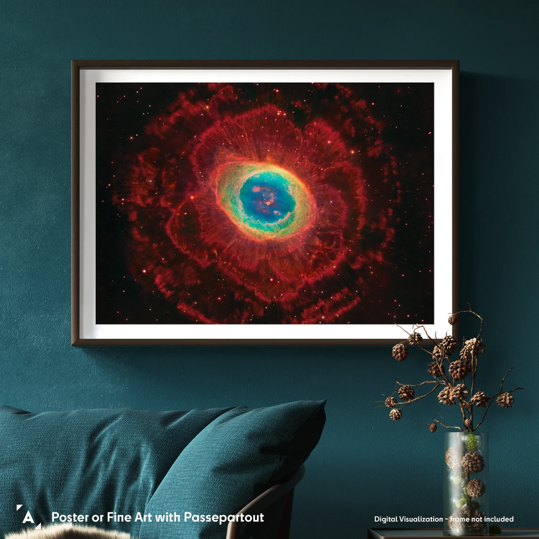 Robert Gendler: The Ring Nebula (M57) Poster