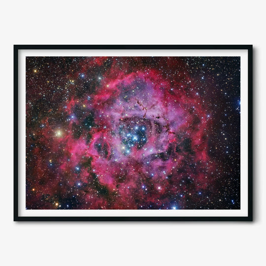 Robert Gendler: The Rosette Nebula in Monoceros Poster