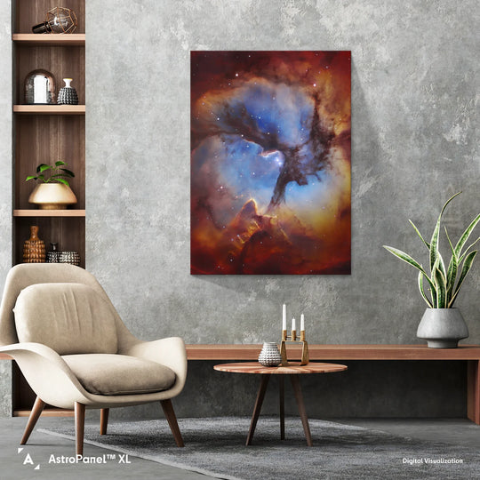 Robert Gendler: The Trifid Nebula in Sagittarius (M20) Poster
