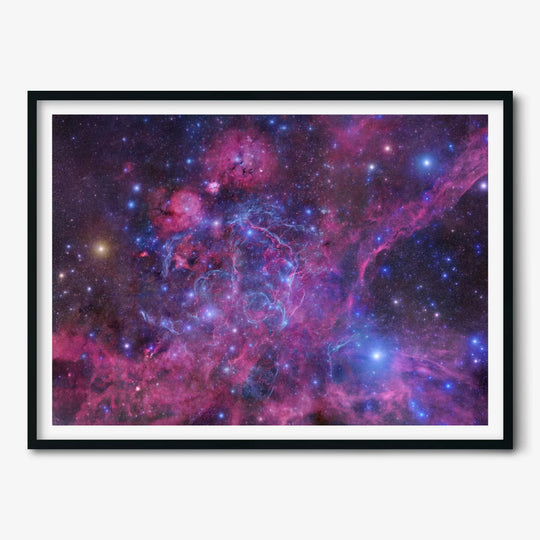 Robert Gendler: The Vela Supernova Remnant Poster