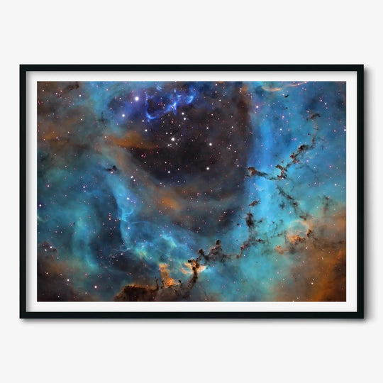 Bogdan Jarzyna: Rosette Nebula Poster