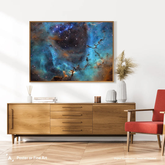 Bogdan Jarzyna: Rosette Nebula Poster