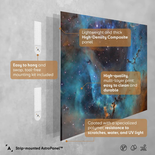 Bogdan Jarzyna: Rosette Nebula Poster