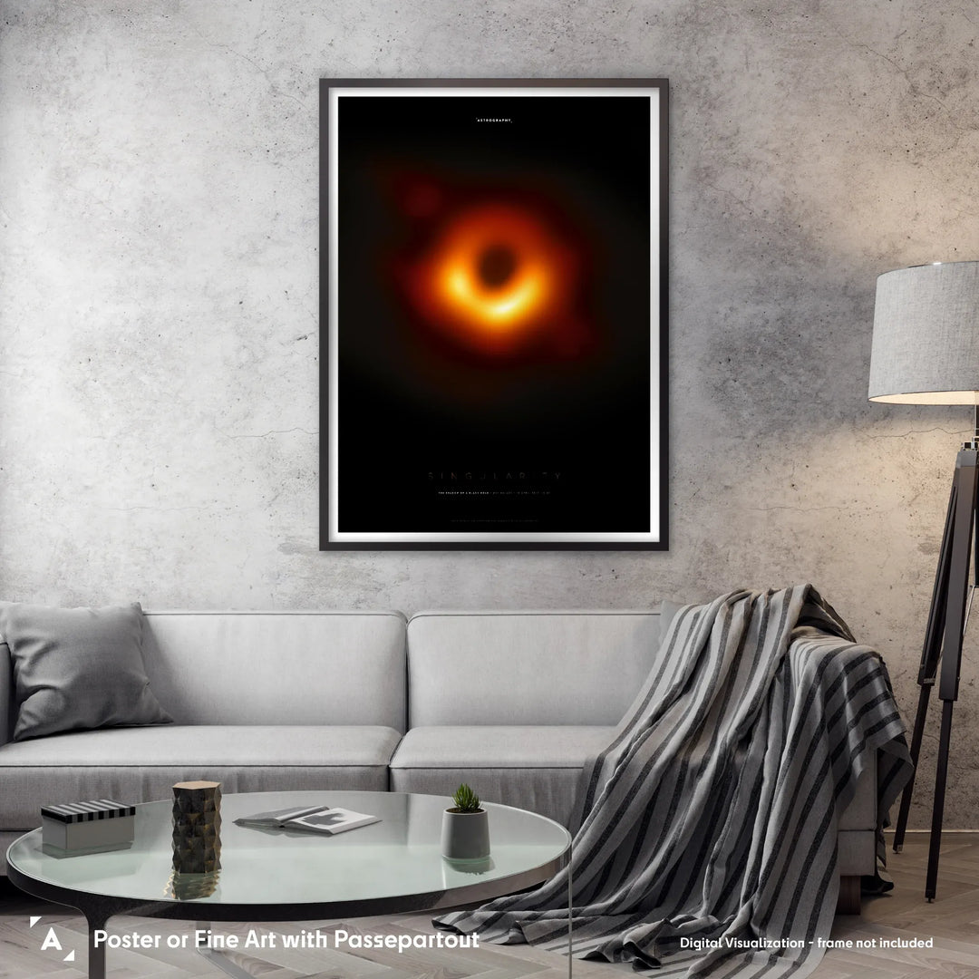 Singularity: The Shadow of a Black Hole Poster