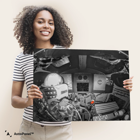 Snoopy Hitches Ride to Space Aboard Artemis I Poster