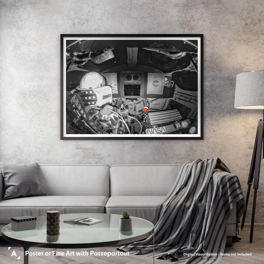 Snoopy Hitches Ride to Space Aboard Artemis I Poster