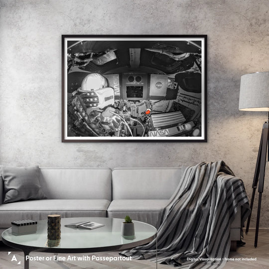 Snoopy Hitches Ride to Space Aboard Artemis I Poster