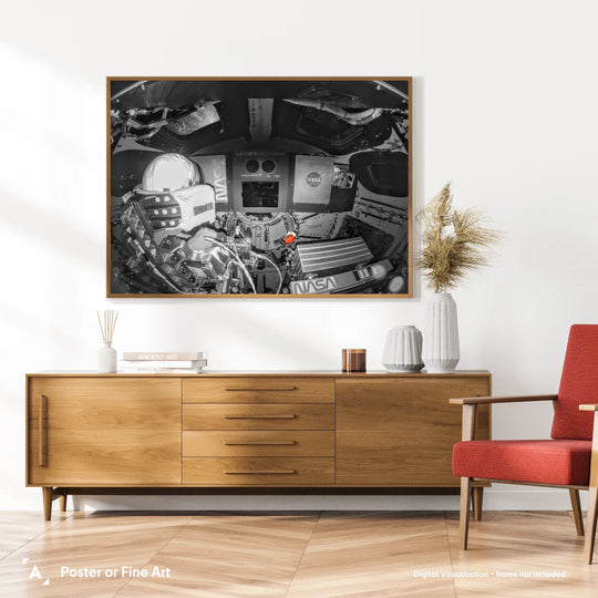 Snoopy Hitches Ride to Space Aboard Artemis I Poster