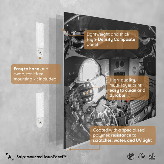 Snoopy Hitches Ride to Space Aboard Artemis I Poster