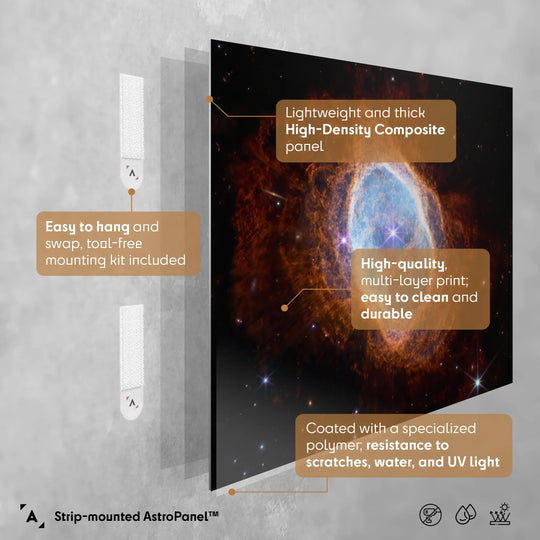 Southern Ring Nebula (NGC 3132) Poster