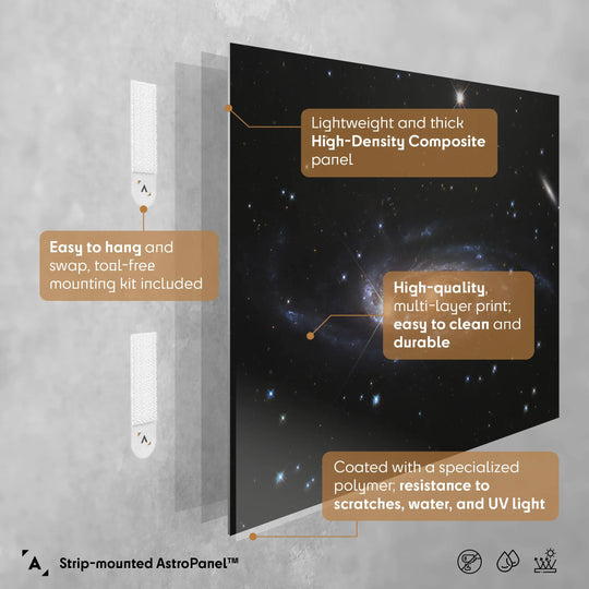 Spiral Galaxy UGC 2885 Poster