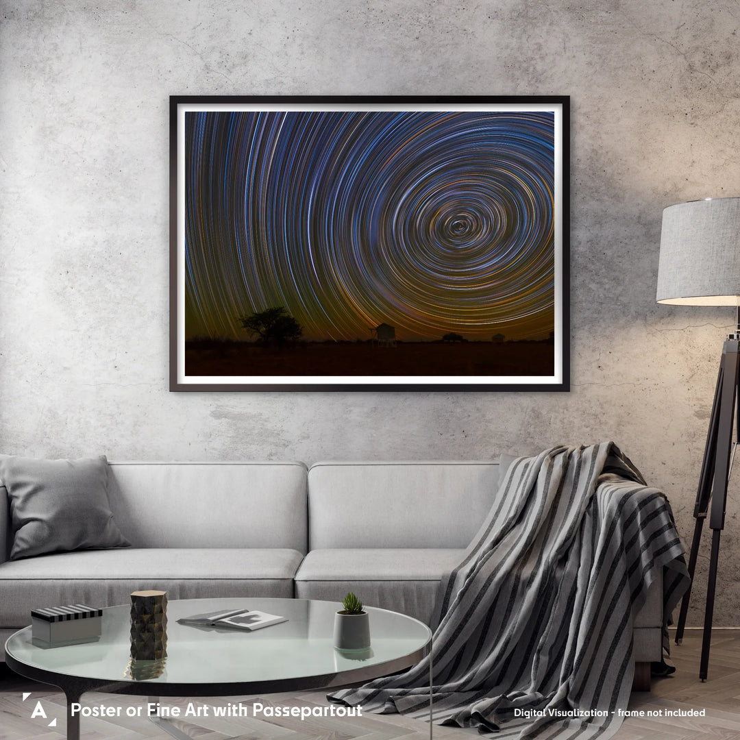 Bartosz Wojczynski: Star Trails Poster
