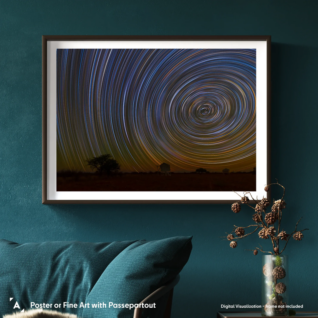 Bartosz Wojczynski: Star Trails Poster