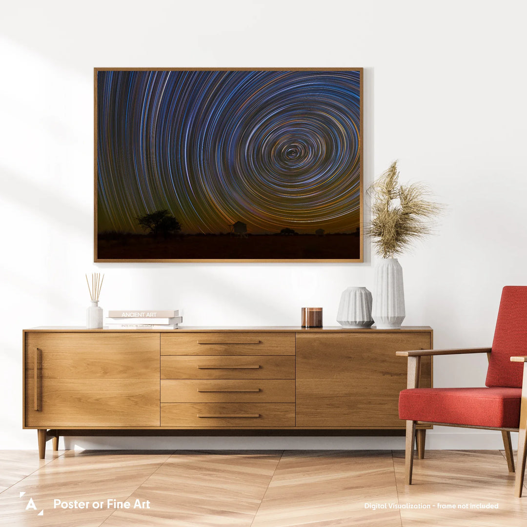 Bartosz Wojczynski: Star Trails Poster