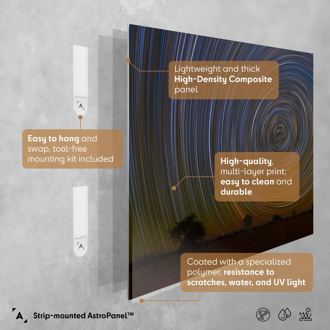 Bartosz Wojczynski: Star Trails Poster