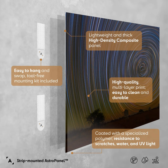 Bartosz Wojczynski: Star Trails Poster