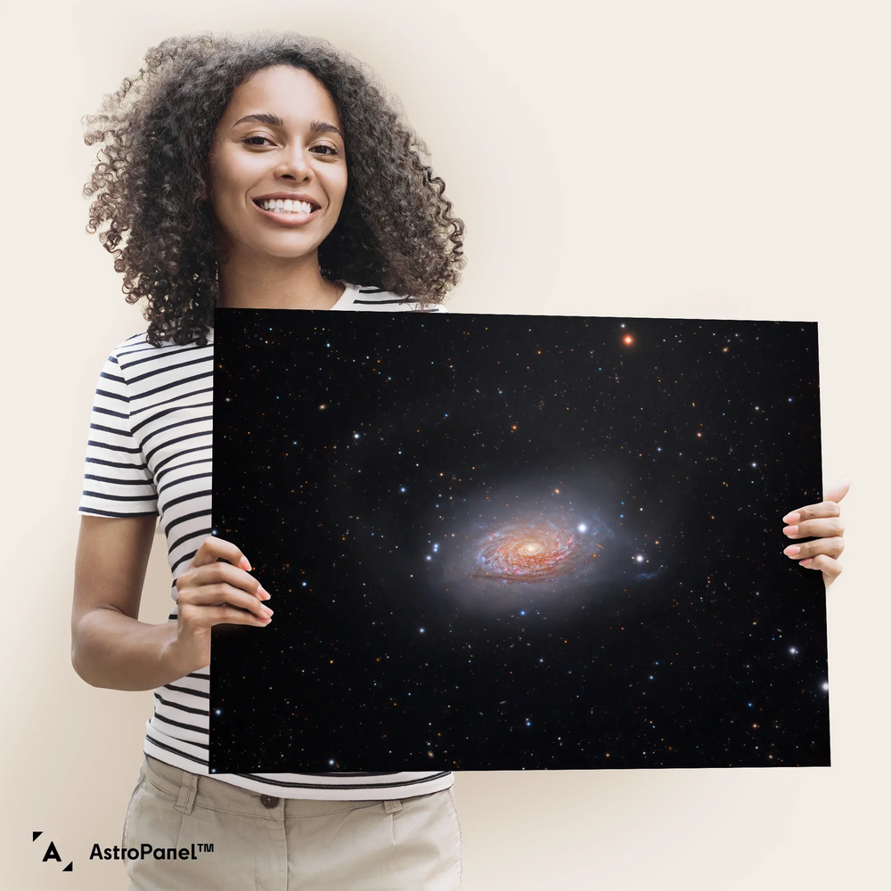 Bogdan Jarzyna: Sunflower Galaxy (M 63) Poster