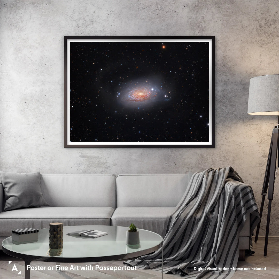 Bogdan Jarzyna: Sunflower Galaxy (M 63) Poster