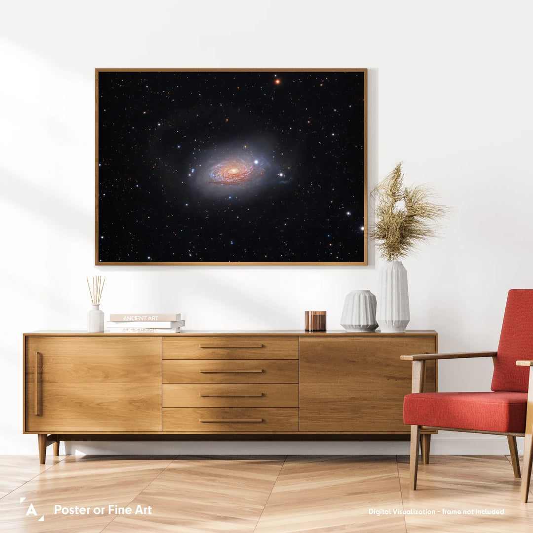 Bogdan Jarzyna: Sunflower Galaxy (M 63) Poster
