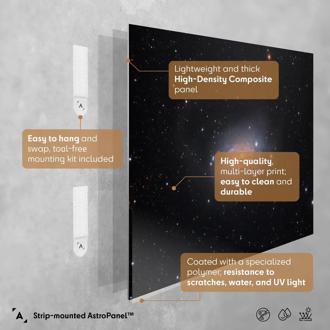 Bogdan Jarzyna: Sunflower Galaxy (M 63) Poster