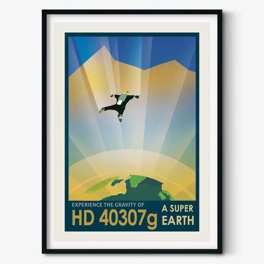 Super Earth: NASA Visions of the Future Poster