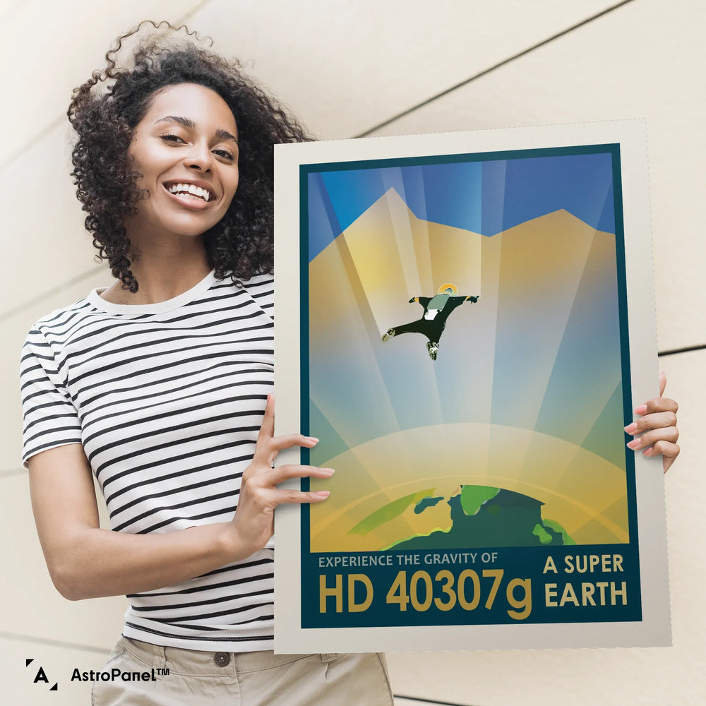 Super Earth: NASA Visions of the Future Poster