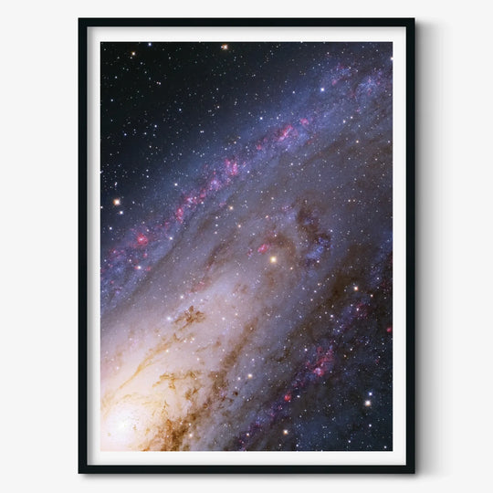 Jesion: The Andromeda Galaxy (M31) Poster