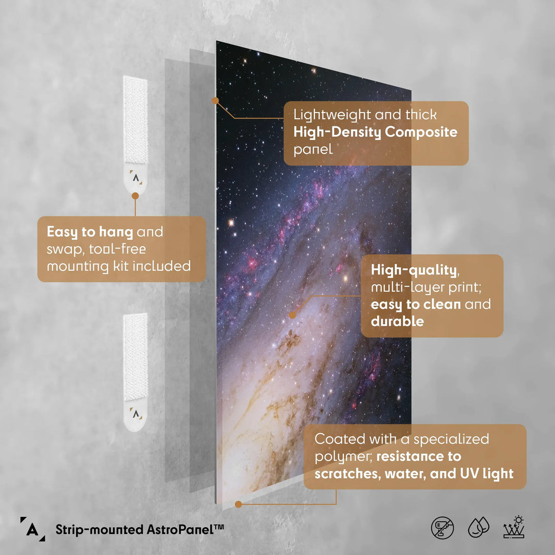 Jesion: The Andromeda Galaxy (M31) Poster