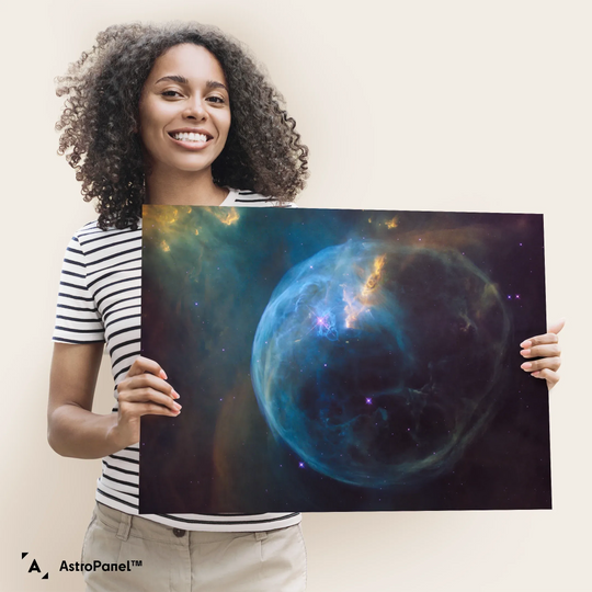 The Bubble Nebula (NGC 7635) Poster
