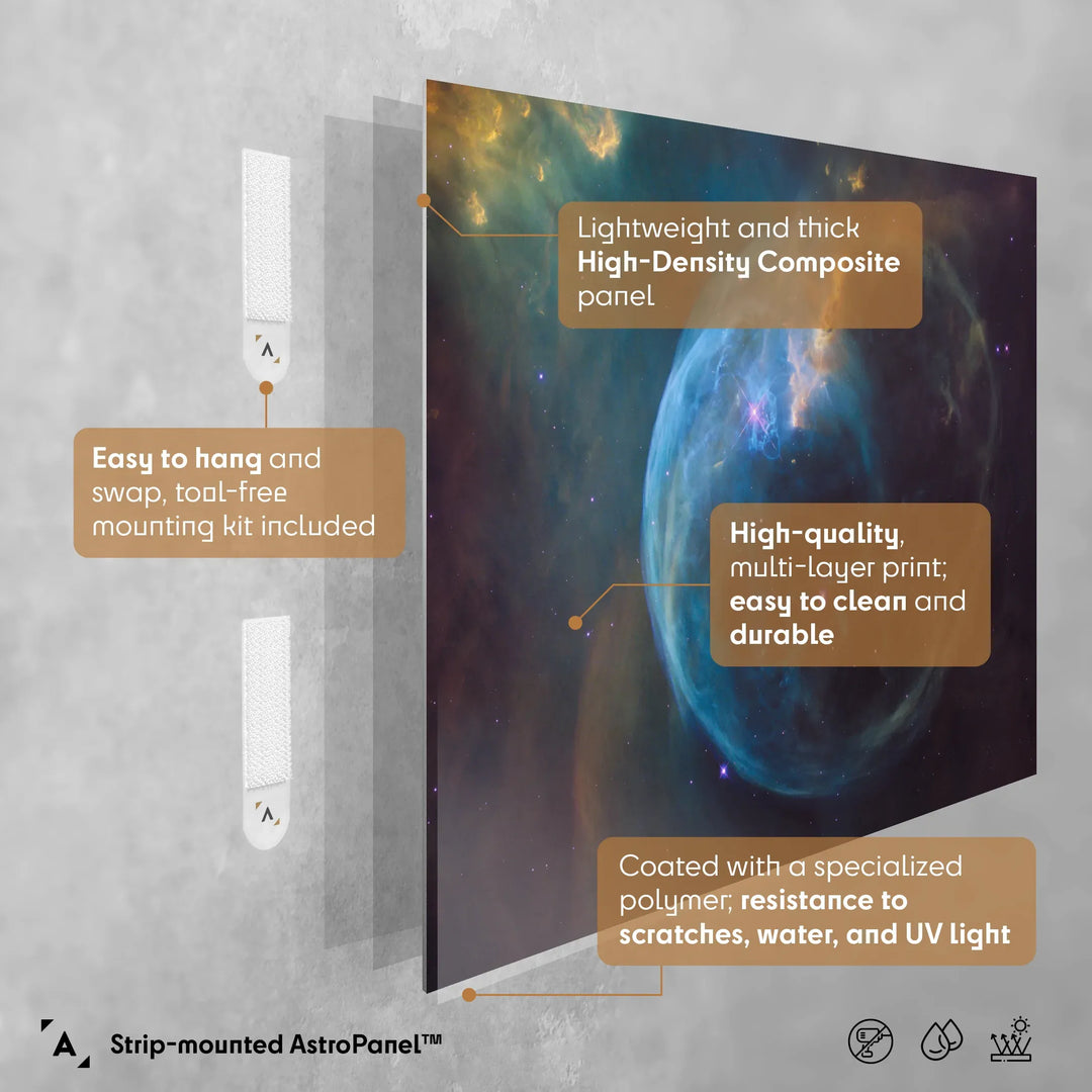 The Bubble Nebula (NGC 7635) Poster