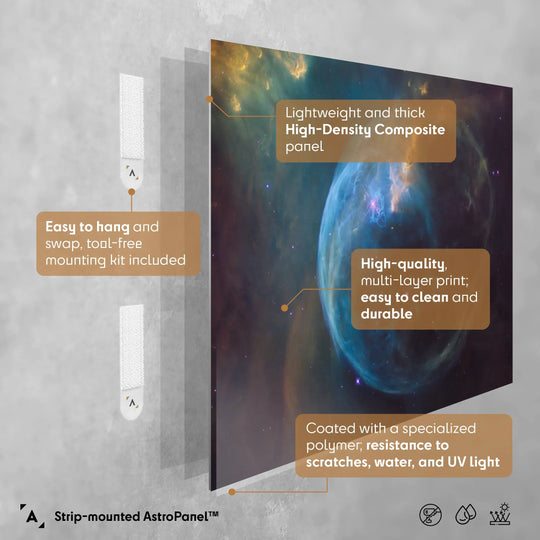 The Bubble Nebula (NGC 7635) Poster