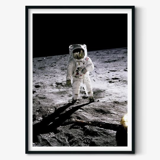 Apollo 11 Mission: The First Moonwalk Poster
