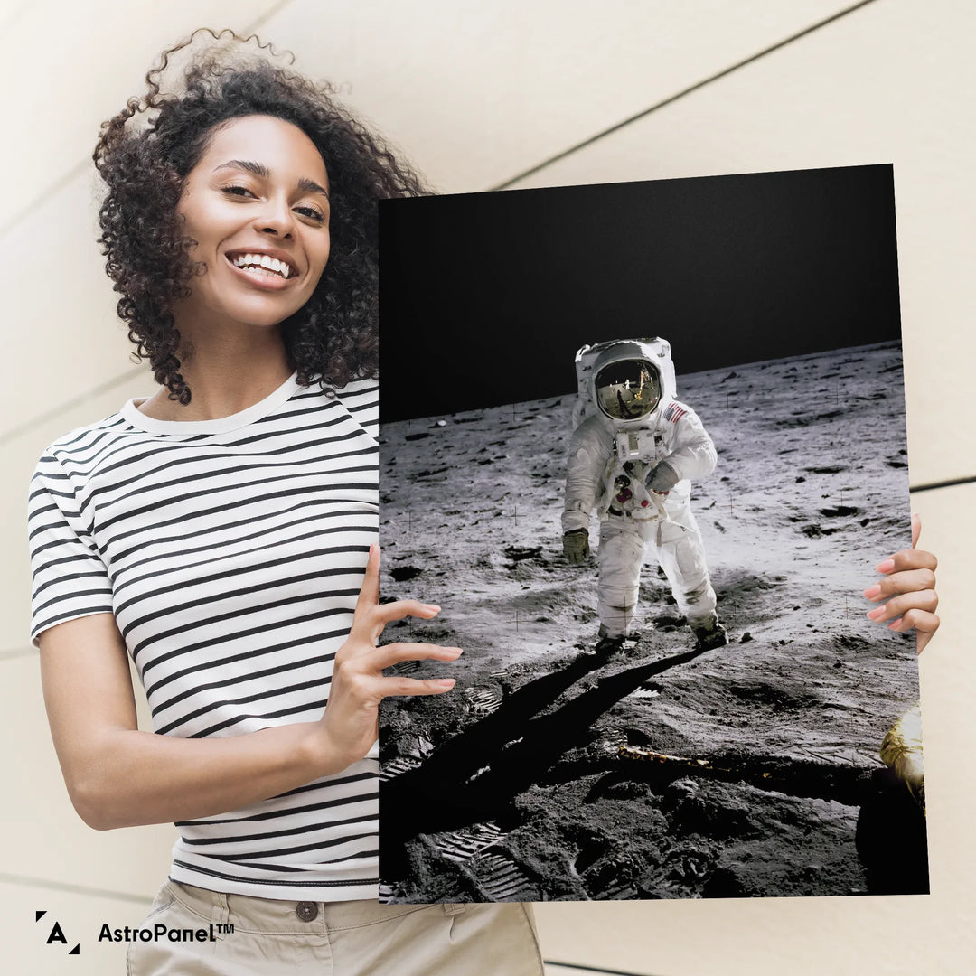 Apollo 11 Mission: The First Moonwalk Poster