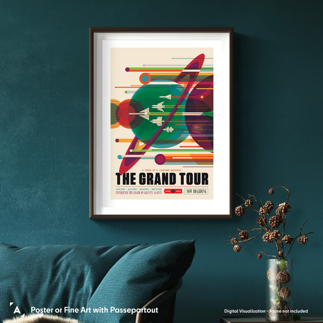 The Grand Tour: NASA Visions of the Future Poster
