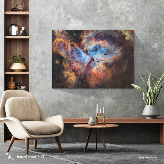 Jesion: The Great Eruption in the constellation of Carina Poster