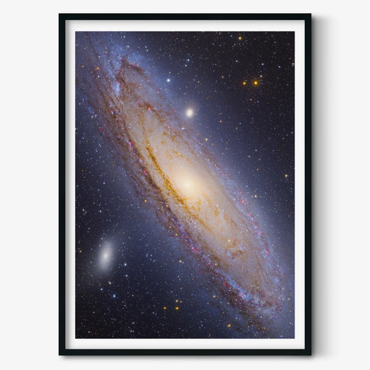 Jesion: The Majestic Andromeda Galaxy (M31) Poster