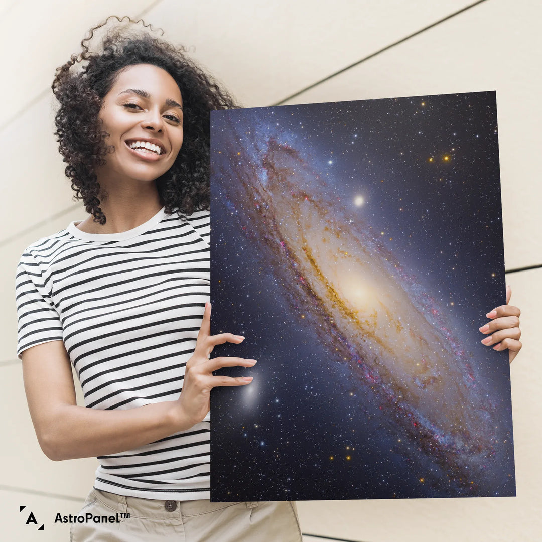 Jesion: The Majestic Andromeda Galaxy (M31) Poster