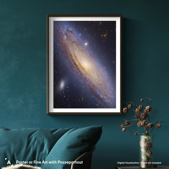 Jesion: The Majestic Andromeda Galaxy (M31) Poster