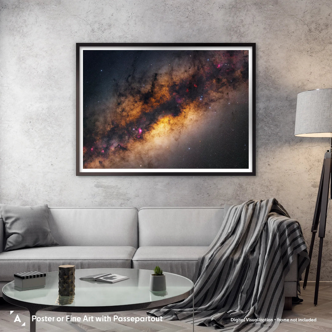 Bartosz Wojczynski: The Milky Way Center (Gigapixel Series)