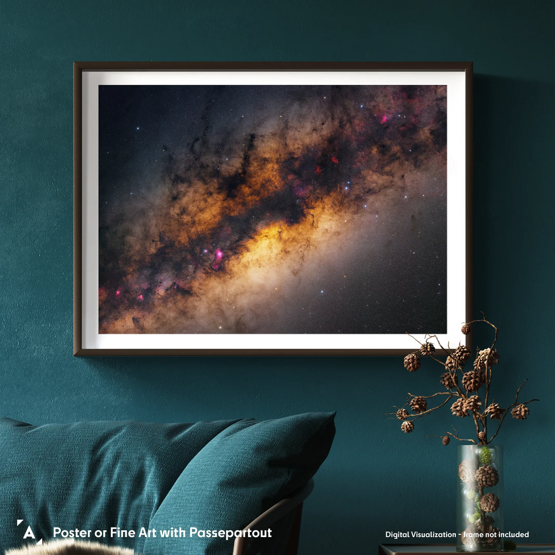 Bartosz Wojczynski: The Milky Way Center (Gigapixel Series)