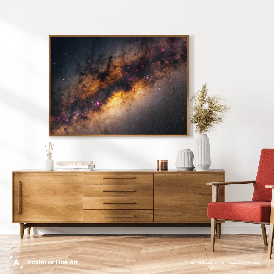Bartosz Wojczynski: The Milky Way Center (Gigapixel Series)